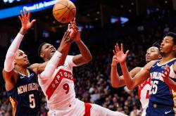 猛龙主场大胜活塞，取得两连胜