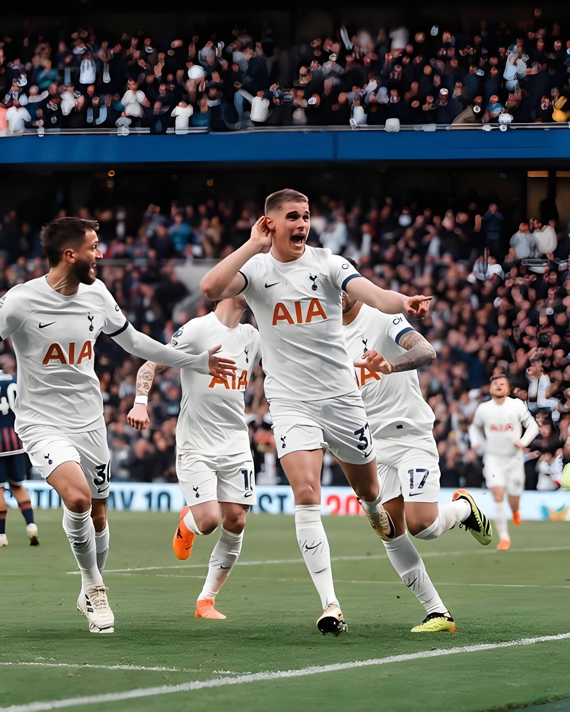 关于托特纳姆热刺客场大胜，连胜状态不断延续的信息