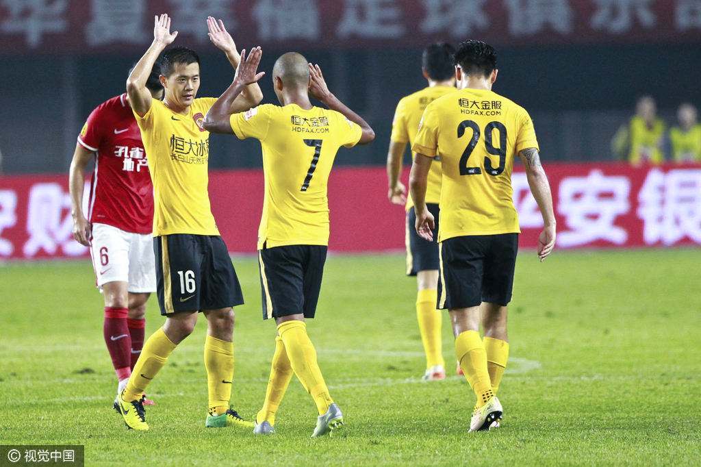 广州恒大客场大胜，连胜走势稳定