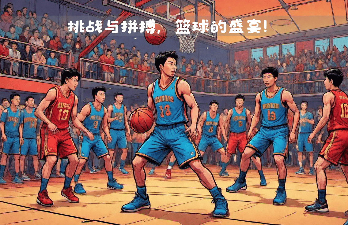篮球盛事耀眼登场，万众瞩目不已